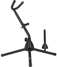 Audio2000'S AST4501 Alto/Tenor Saxophone Stand with Detachable Flute/Clarinet Pe