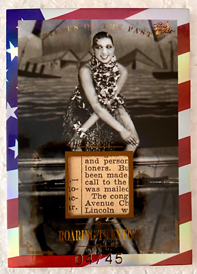 2023 Pieces of Past Historical Premium Roaring Twenties Period News Relic 04/45