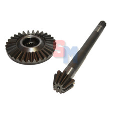 COPPIA CONICA PIGNONE + CORONA MOTOCOLTIVATORE PASQUALI 598 DENTI 9 30