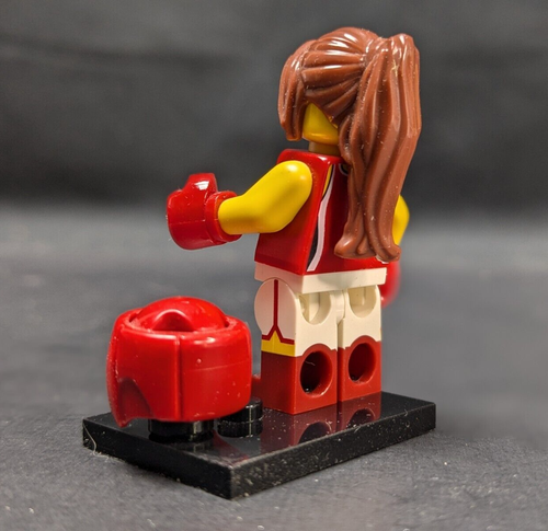Minifigura minifigura boxeadora femenina Kickboxer Girl serie 16 CMF LEGO - Imagen 3 de 4