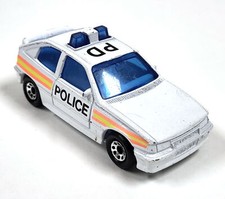 Vintage Matchbox Vauxhall Stra GTE Police Diecast ? 1985, Original Model