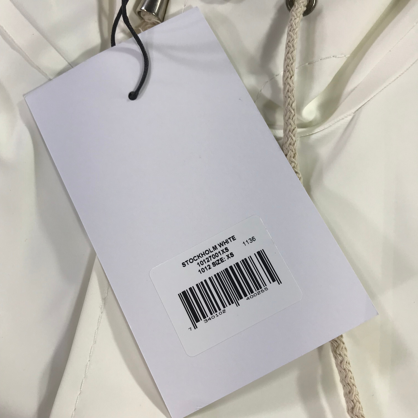 Stutterheim Jacket Mens Extra Small Snap Hoodie H… - image 4