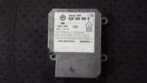 6q0909605b Steuergerät ECU Modul  steuergerät 5wk42869 Volkswag DE223520-24