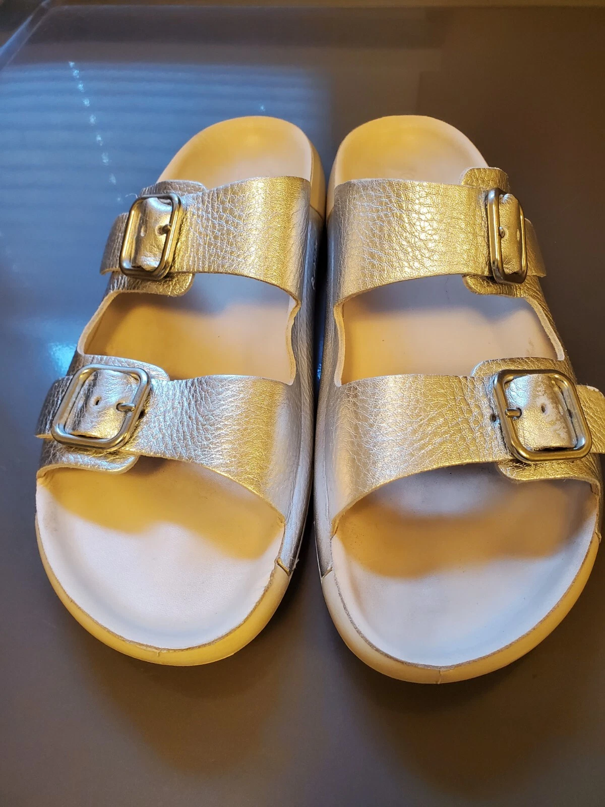 Sandali Ecco Cozmo 2 cinturini con fibbie taglia 41 10 5