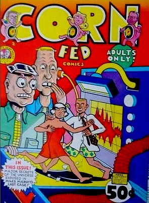 CORN FED COMICS #2 1973 UNDERGROUND COMIX KIM DEITCH HAND SIGNED COPY AUTOGRAPHE
