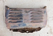 1935 Ford LOWER INSIDE GRILLE PAN / APRON Original Air Baffle