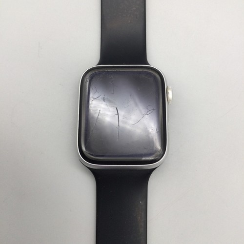 APPLE WATCH SERIES 6 ton argent 38 mm NON TESTÉ VERROUILLÉ POUR PIÈCES UNIQUEMENT - Photo 7 sur 14