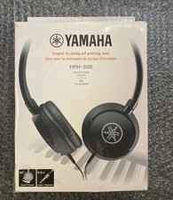 Yamaha HPH50B Entry-Level Instrument Headphones - Black - Tested