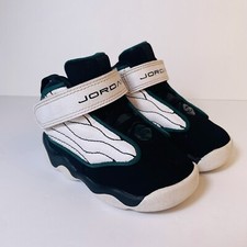 Nike Jordan Pro Strong Black Dark Pine White Shoes 407486-011 Toddler s Size 5C
