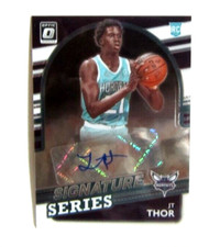 JT Thor RC 2021-22 Panini Optic O Signature Series Rookie Autograph!Hornets F RC