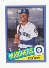 KYLE LEWIS 2020 Topps Series 2 BLUE 1985 35th Anniversary RC SP #85TB-41 Rookie