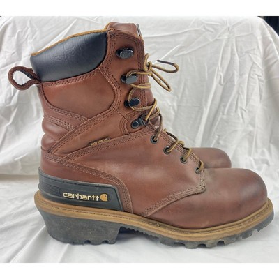 Carhartt Steel Toe Logger Boots CML8230 Carhartt 9.5 main image 3