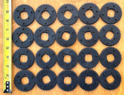 LOT OF 20 FISCHERTECHNIK INTERTOOTHED GEARS Approximately 2.5''
