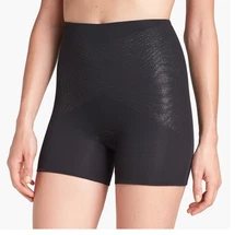 Spanx Star Glitter/Tummy Panel/Shaper Short/Shapewear/Black/Size M