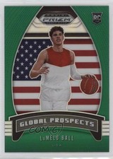2020-21 Panini Prizm Draft Picks Global Prospects Green LaMelo Ball #98 w5b