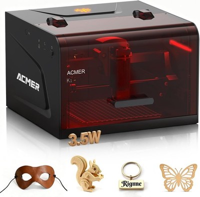 ACMER K1 3500mW Laser Cutter DIY Crafts
