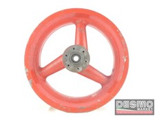 Red magnesium Marvic wheel 4,50 x 16 Ducati Racing Vintage *010494*