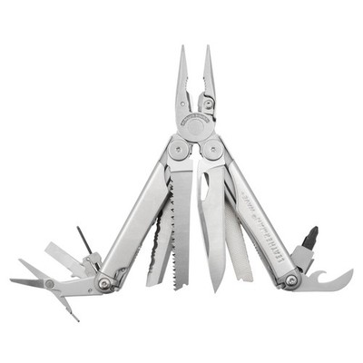 Leatherman  Wave + Multi-Tool Silber Werkzeug Outdoor Plus Camping Multitool