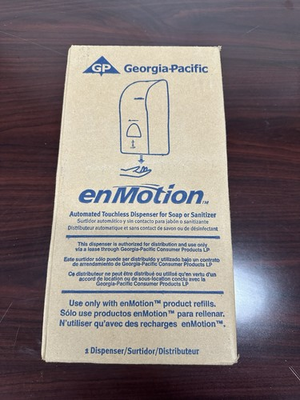 #ad Georgia Pacific enMotion Automated Touchless Soap or Sanitizer Dispenser $30.00