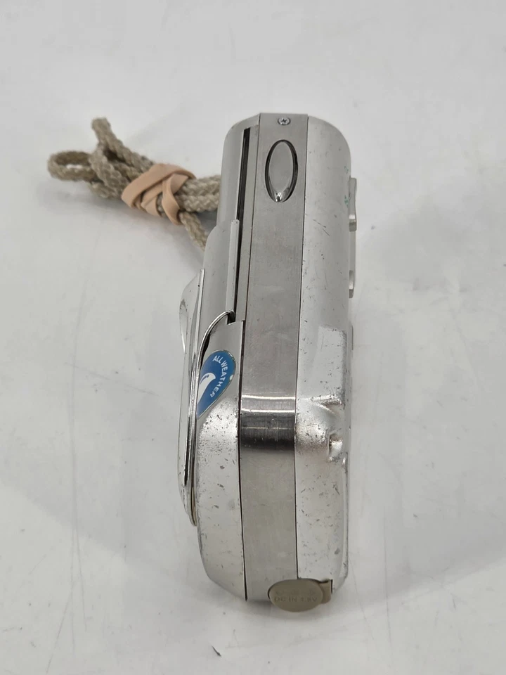 Câmera Digital Olympus Stylus 300 Prata Point And Shoot Sem Bateria NÃO TESTADA - Imagem 3 de 4