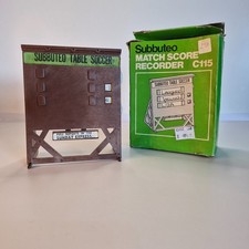 Vintage Subbuteo Match Score Recorder C115 PLUS EXTRAS!! Original Boxed