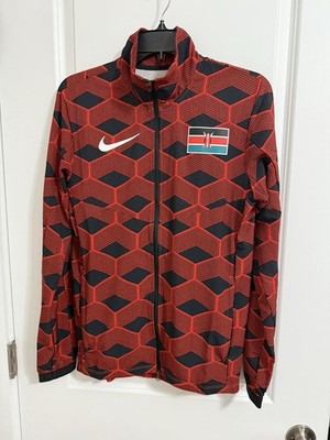 Nike Men Kenya Pro Elite Olympic Running Track Podium Jacket CI8739-010 Size XS