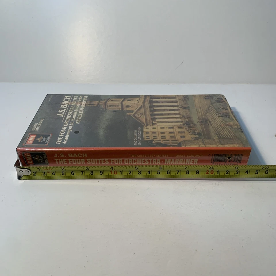 Vintage - Set of 2 Cassettes - J. S. Bach Four Suites for Orchestra NEW - EMI - Image 3 of 4