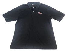 St Joseph's Hawks Shirt Mens XL Black NCAA Polo Cutter & Buck Embroidered