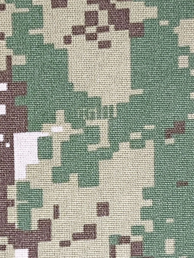 DG3 AOR2 Prototype Experimental Camo Twill Fabric (1 Yard) - Image 2 of 4