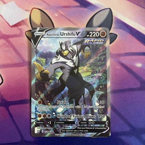 Pokemon Card | Rapid Strike Urshifu V 153/163 Alternate Art Battle Styles 