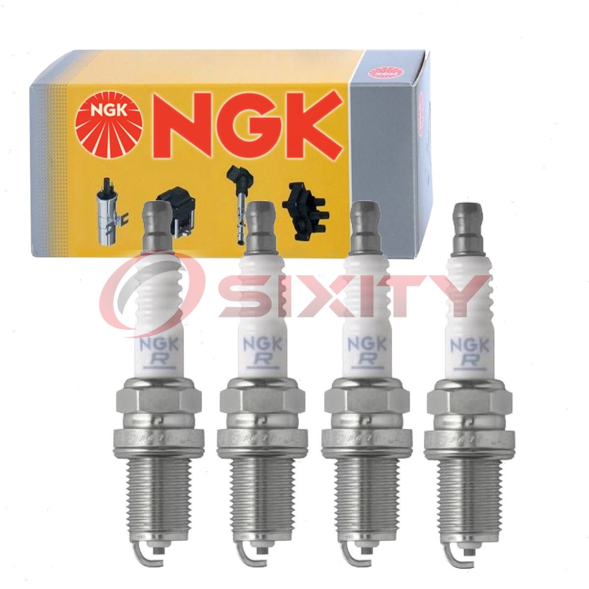 4 pc NGK 1716 CS6 S100 CS Spark Plugs for XS3923 K16PR-U FR8DC E3.20 3924 uo