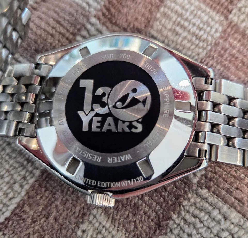 Doxa sub 200 limited 130th anniversary edition; 071/130 - Image 2 of 4