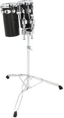 ddrum Deccabon Fiberglass Set - 10-inch/12-inch, Satin Black