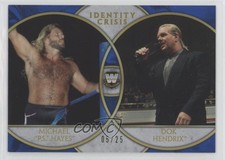 2018 Topps Legends of the WWE Identity Crisis Duals Blue 5/25 Michael Hayes 1e15