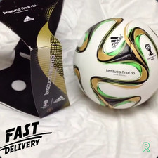 Brazuca Final Rio 2014 Official Match Ball FIFA World Cup Brazil Soccer Size 5