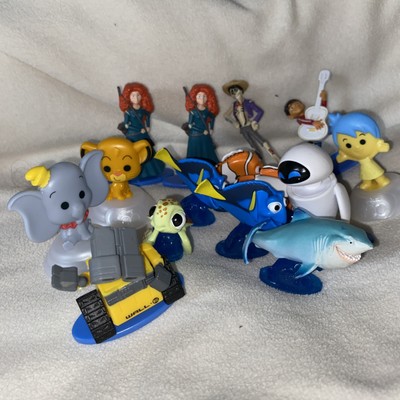 Disney Pixar Cake Toppers Various Figures 2.5 -3  Set of 16