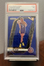 2024 Panini Prizm WNBA - Cameron Brink #143 Blue Velocity Prizm (RC)