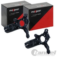 2X Maxgear Achsschenkel Vorne Passend FÜR VW Beetle Jetta