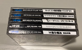 Lot 4 SNK Neo Geo CD, Last Blade, KOF 97&rsquo;, Real Bout Special, Sonic Wings 2