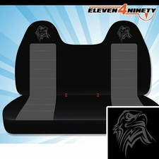 Designcovers Front Bench Fits 94-08 F150-750 Black Charcoal W Tribal Eagle