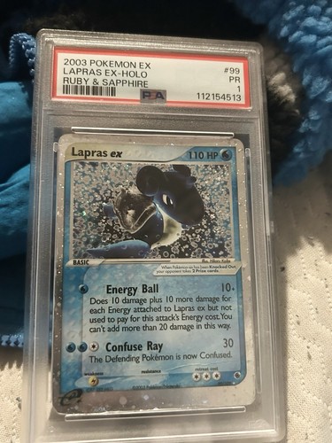 lapras ex pokemon card value - Ruby & Sapphire #99 Price & ($118.32) Colorless Retreat Cost Lapras ex - Double Rare