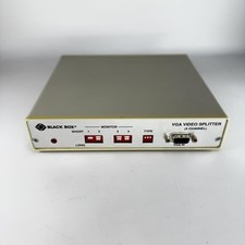 Vintage Black Box AC057A VGA Video Splitter 4 Channel Made In USA Metal