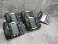Lot of 5 Mitel 5320e IP Phones w/ Stands  Handsets 50006634 TESTED 