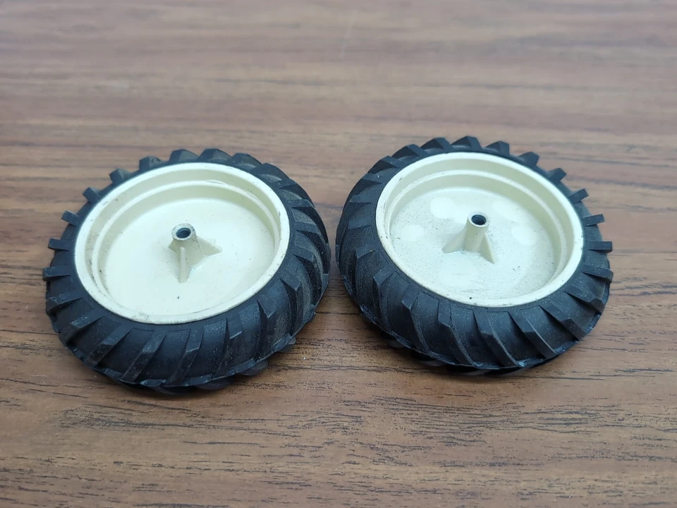 1/16 Ertl Toy Parts Diecast Rear Wheels Allis Chalmers Tractor  - Image 3 of 3