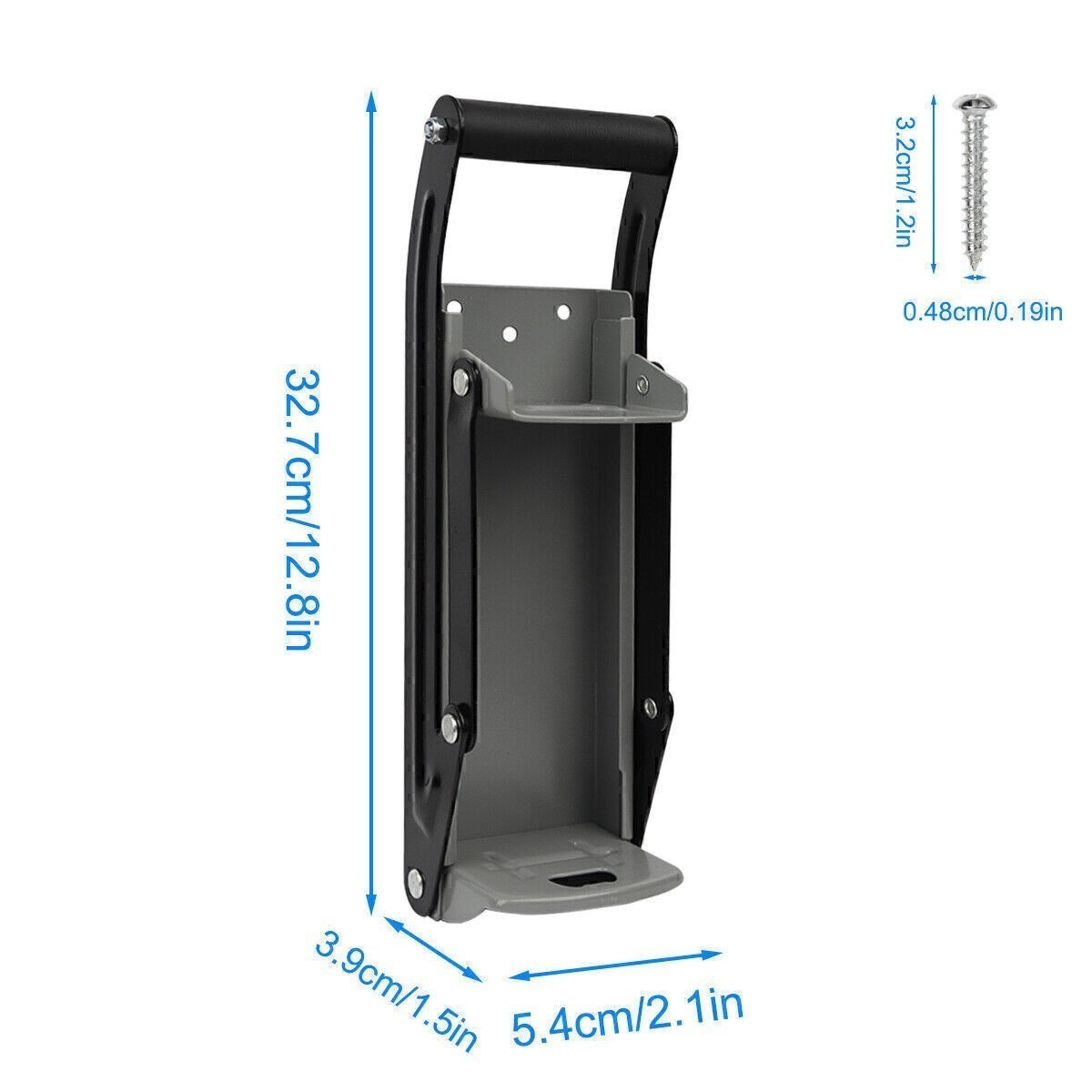 2X Can Crusher Wall Mounted Aluminum Can Crusher 16oz 12oz 8oz Heavy Duty Can~