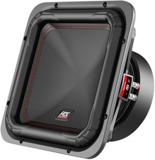 MTX S6510-44 10" S65 SERIES 500W RMS | 1000W PEAK SQUARE SPL SUBWOOFER 4-OHM DVC