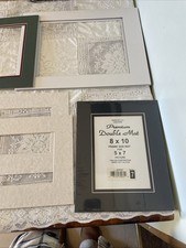 4 tapis 8x 10 pour cadres 