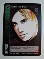 Pieter Van Dorn VTES Vampire Jyhad CCG Camarilla Edition