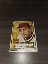 1952 Topps Eddie Waitkus #158 Vg-Ex Baseball Set Break Free Combined S+H