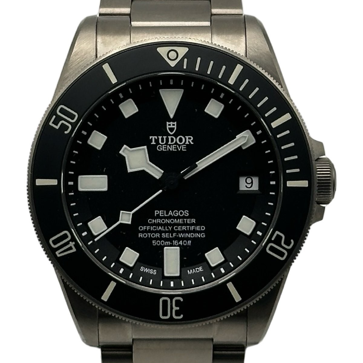 Tudor Pelagos Date M25600TN Black TO333934